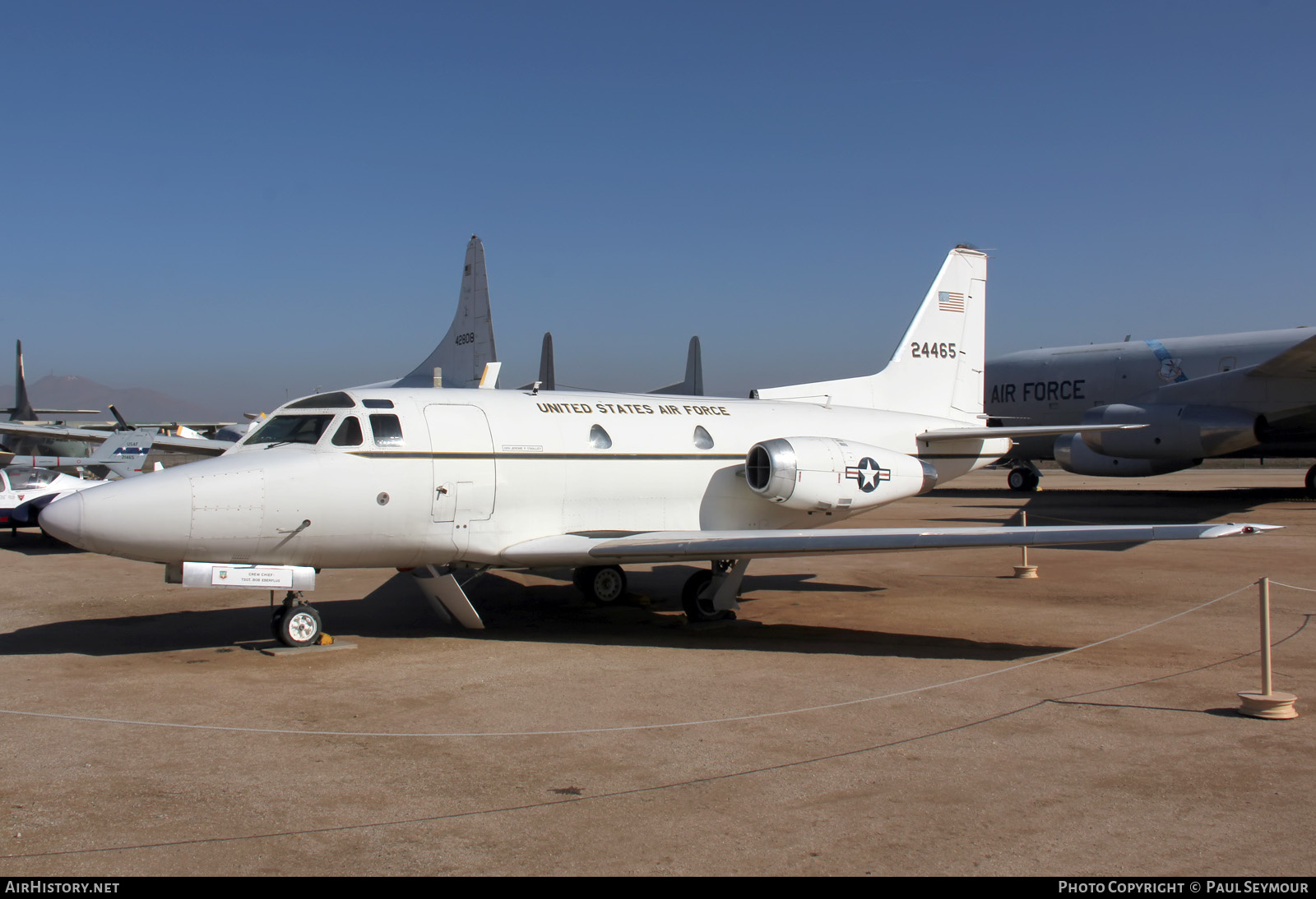 Aircraft Photo of 62-4465 / 24465 | North American CT-39A | USA - Air Force | AirHistory.net #413346