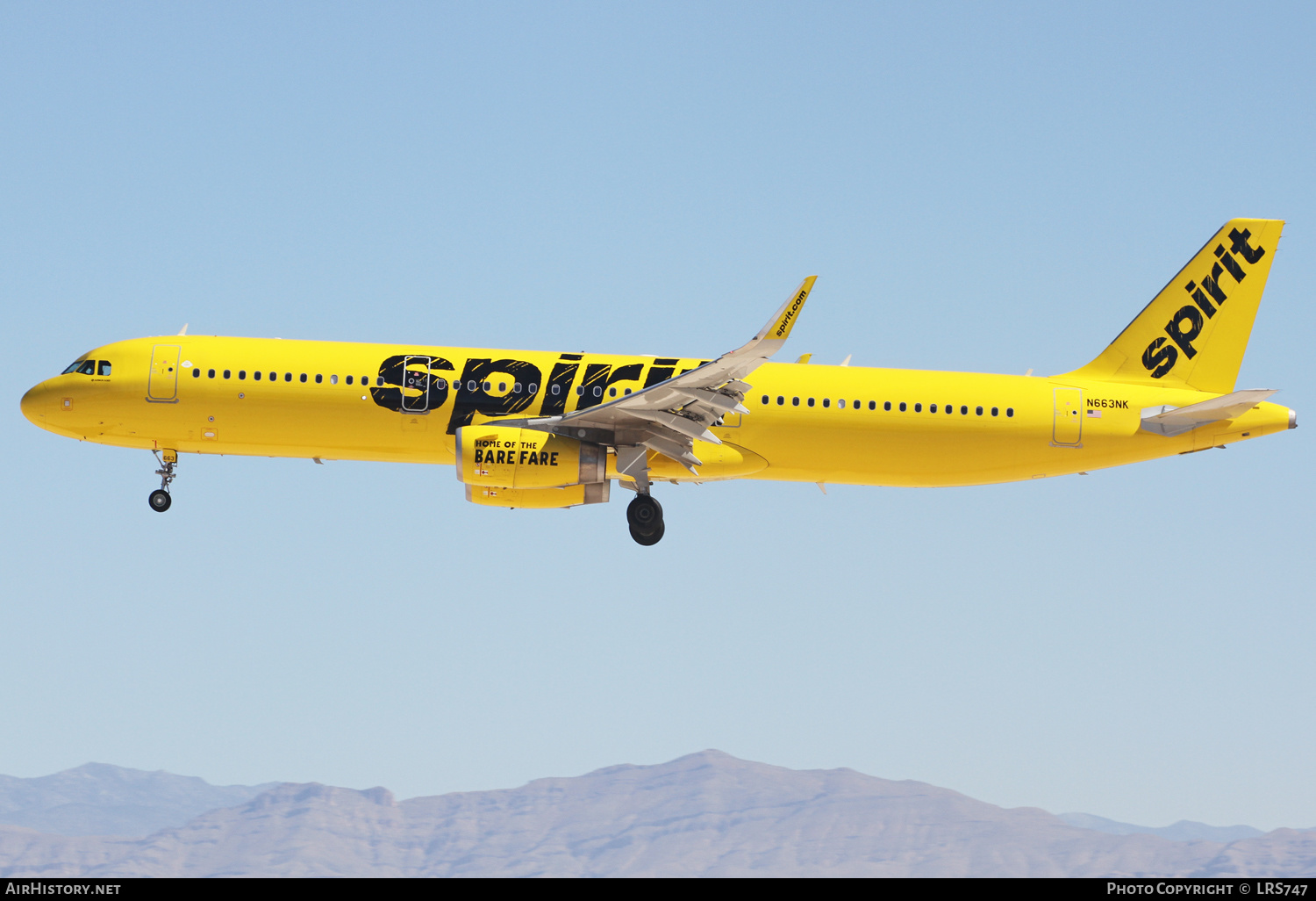 Aircraft Photo of N663NK | Airbus A321-231 | Spirit Airlines | AirHistory.net #413365