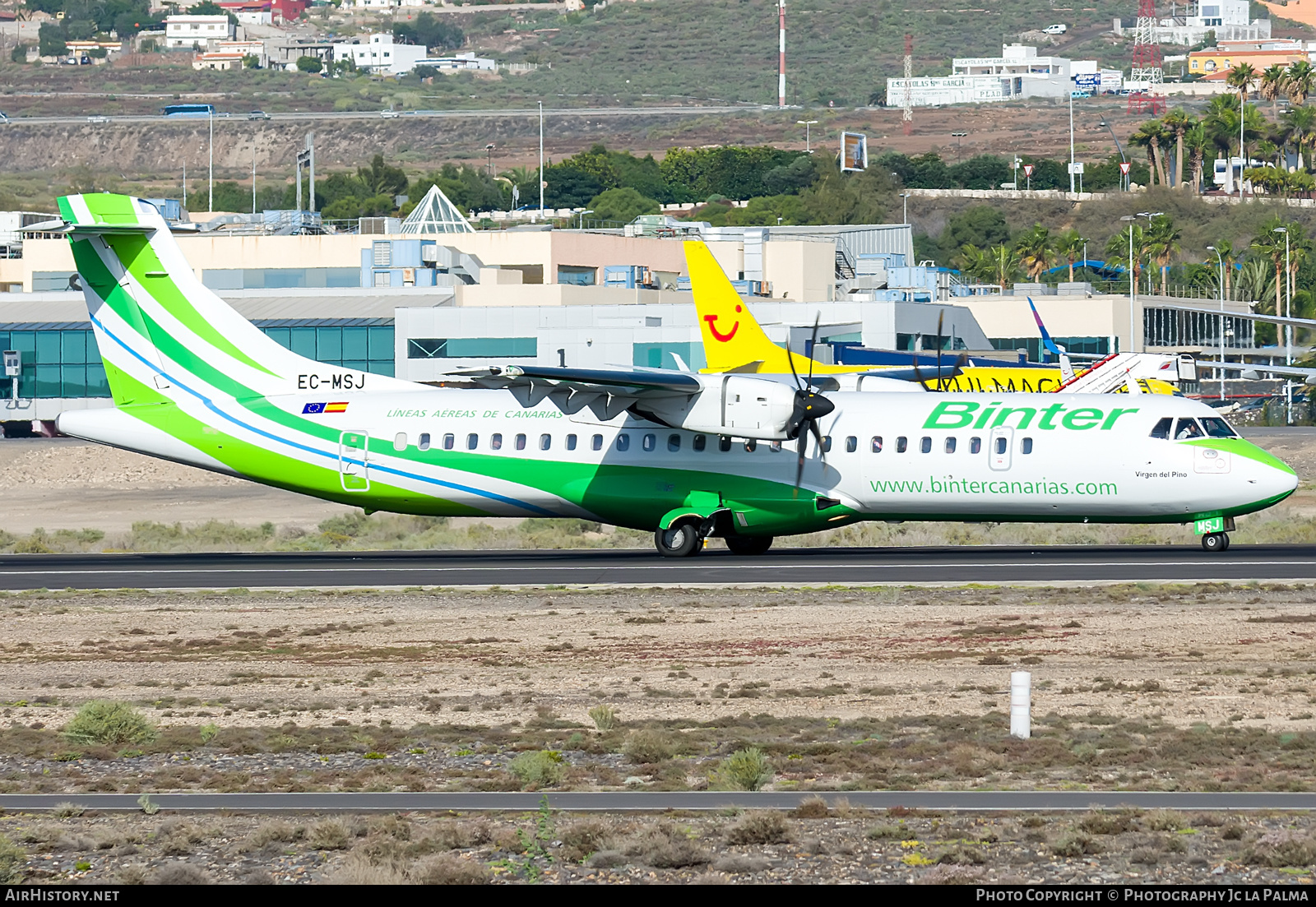 Aircraft Photo of EC-MSJ | ATR ATR-72-600 (ATR-72-212A) | Binter Canarias | AirHistory.net #413369