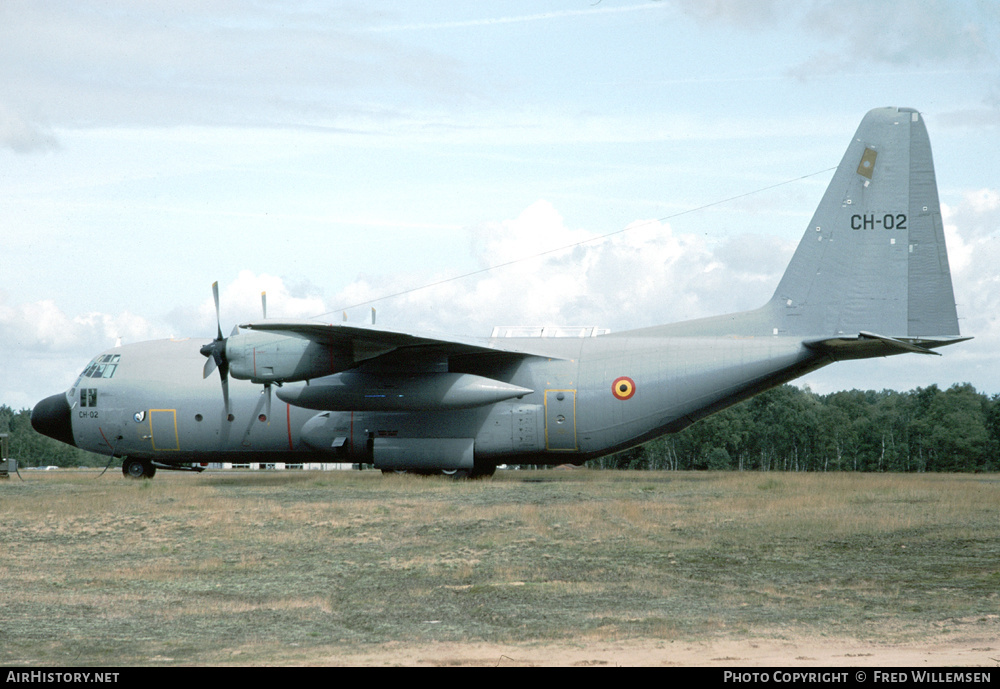 Aircraft Photo of CH-02 | Lockheed C-130H Hercules | Belgium - Air Force | AirHistory.net #413376