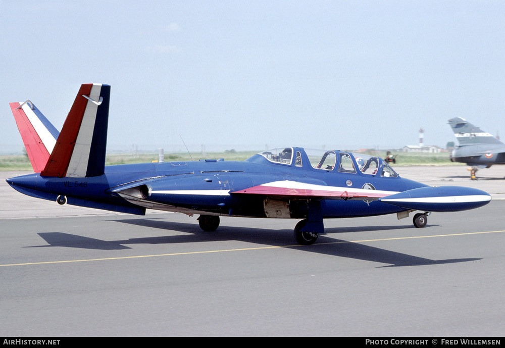 Aircraft Photo of 546 | Fouga CM-170R Magister | France - Air Force | AirHistory.net #413377