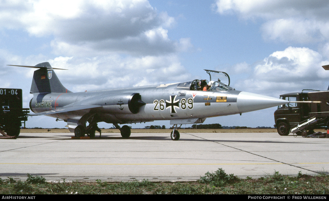 Aircraft Photo of 2689 | Lockheed F-104G Starfighter | Germany - Navy | AirHistory.net #413379