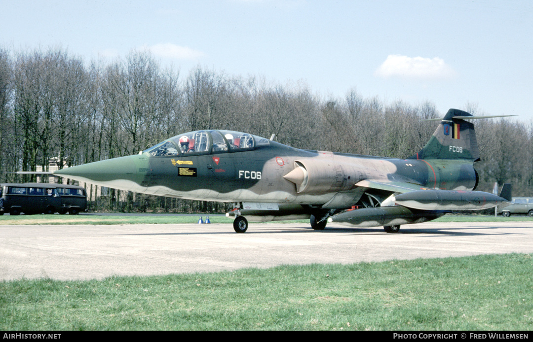 Aircraft Photo of FC06 | Lockheed TF-104G Starfighter | Belgium - Air Force | AirHistory.net #413387