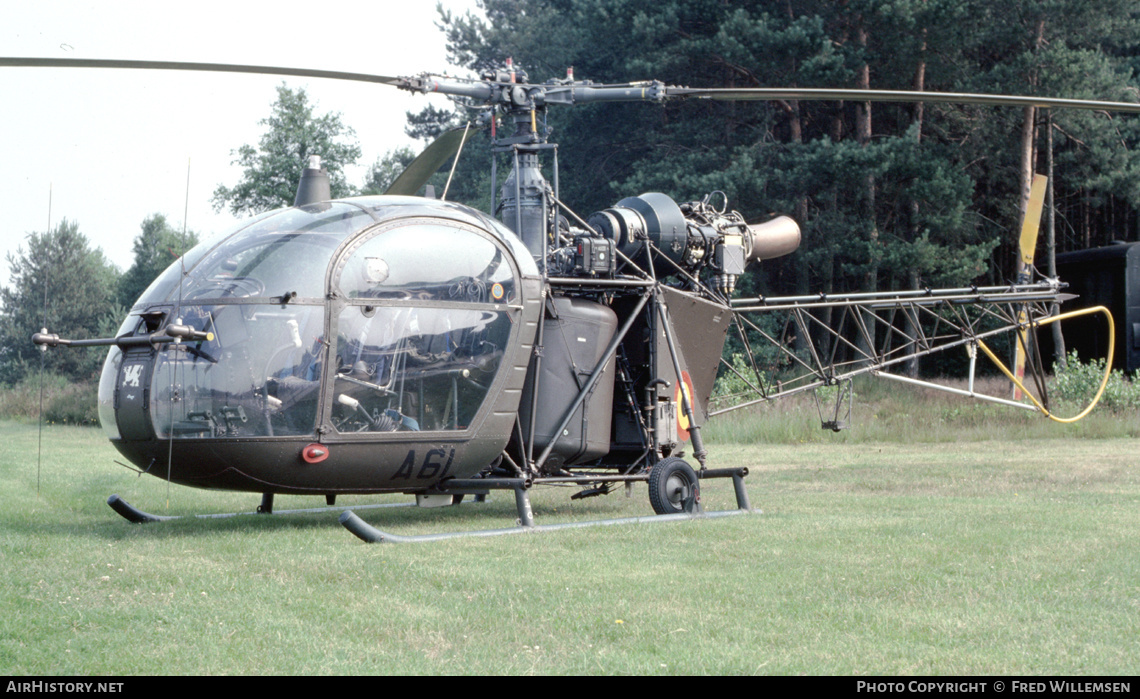 Aircraft Photo of A61 | Aerospatiale SA-318C Alouette II Astazou | Belgium - Army | AirHistory.net #413391