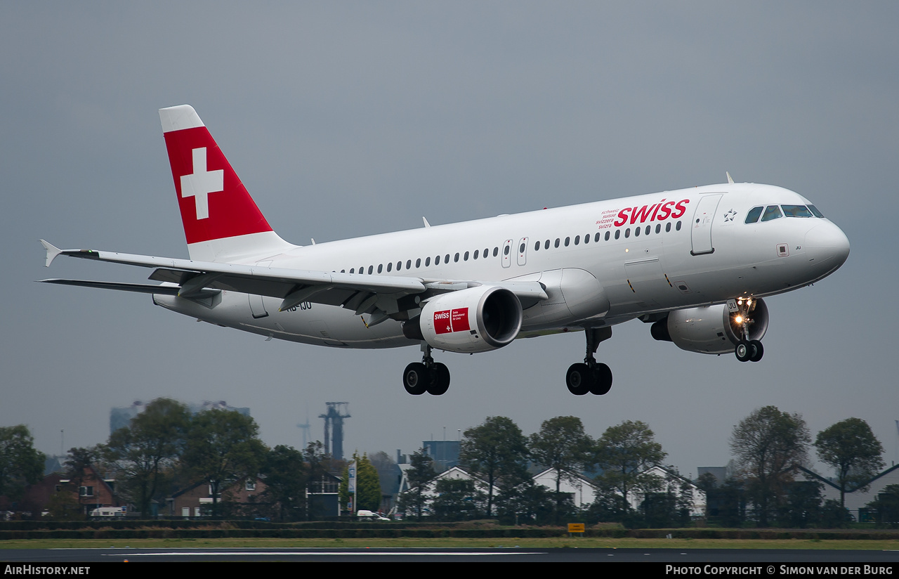 Aircraft Photo of HB-IJU | Airbus A320-214 | Swiss International Air Lines | AirHistory.net #413428