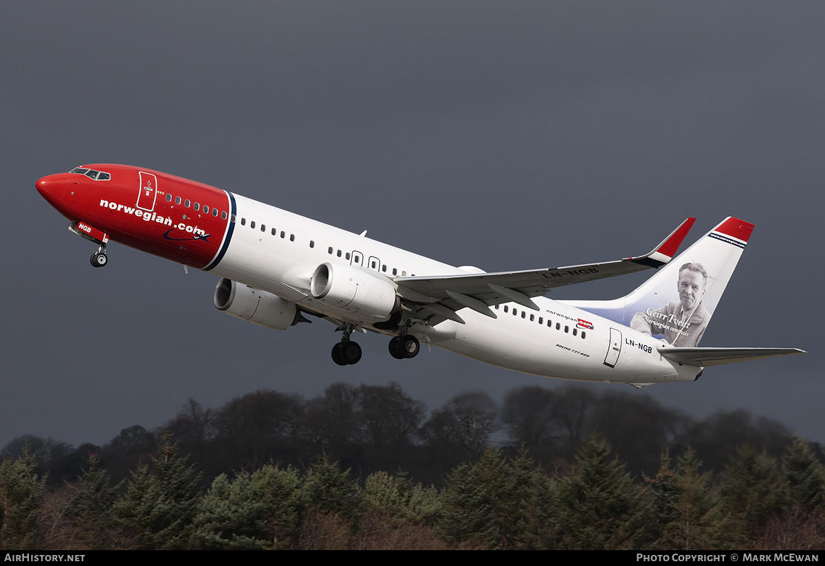 Aircraft Photo of LN-NGB | Boeing 737-8JP | Norwegian | AirHistory.net #413430