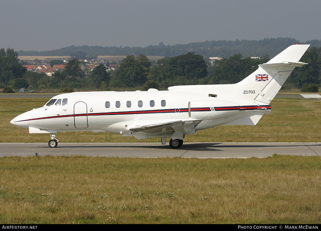 Aircraft Photo of ZD703 | British Aerospace HS-125 CC3 (HS-125-700B) | UK - Air Force | AirHistory.net #413436