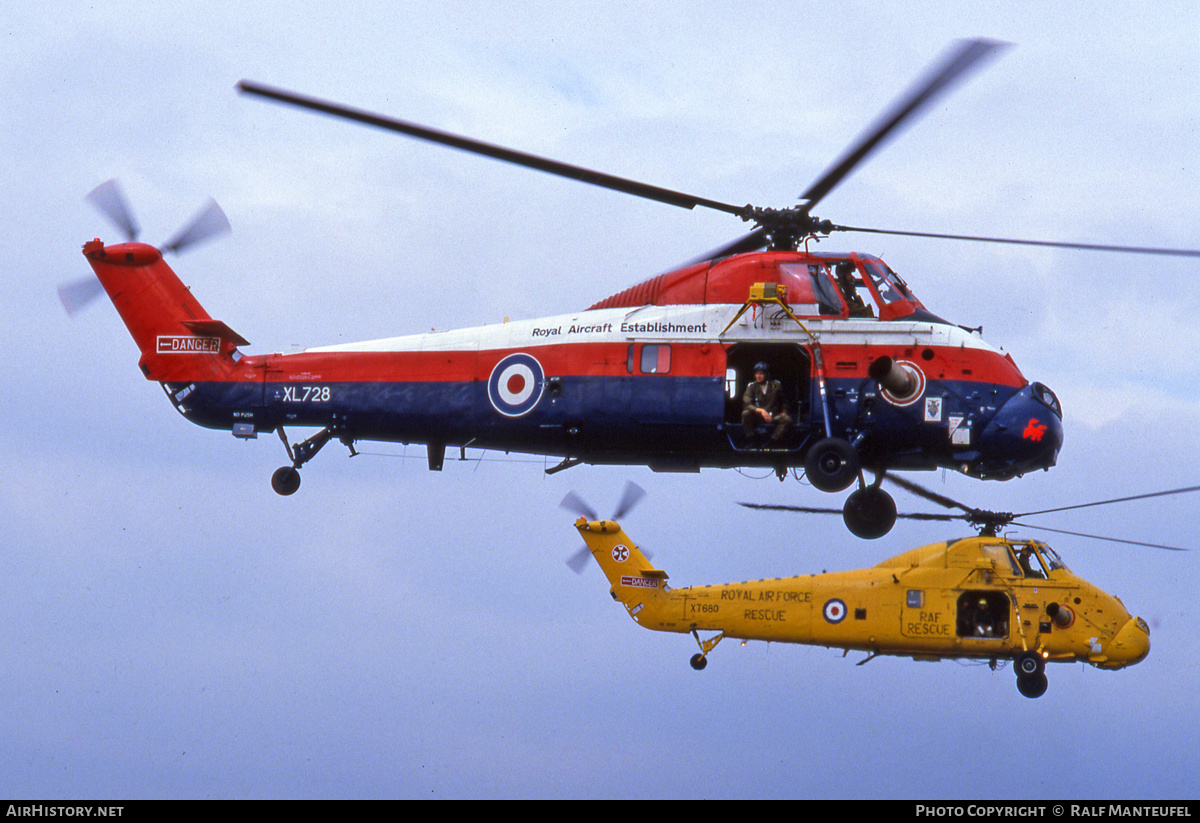 Aircraft Photo of XL728 | Westland WS-58 Wessex HU.5 | UK - Air Force | AirHistory.net #413442