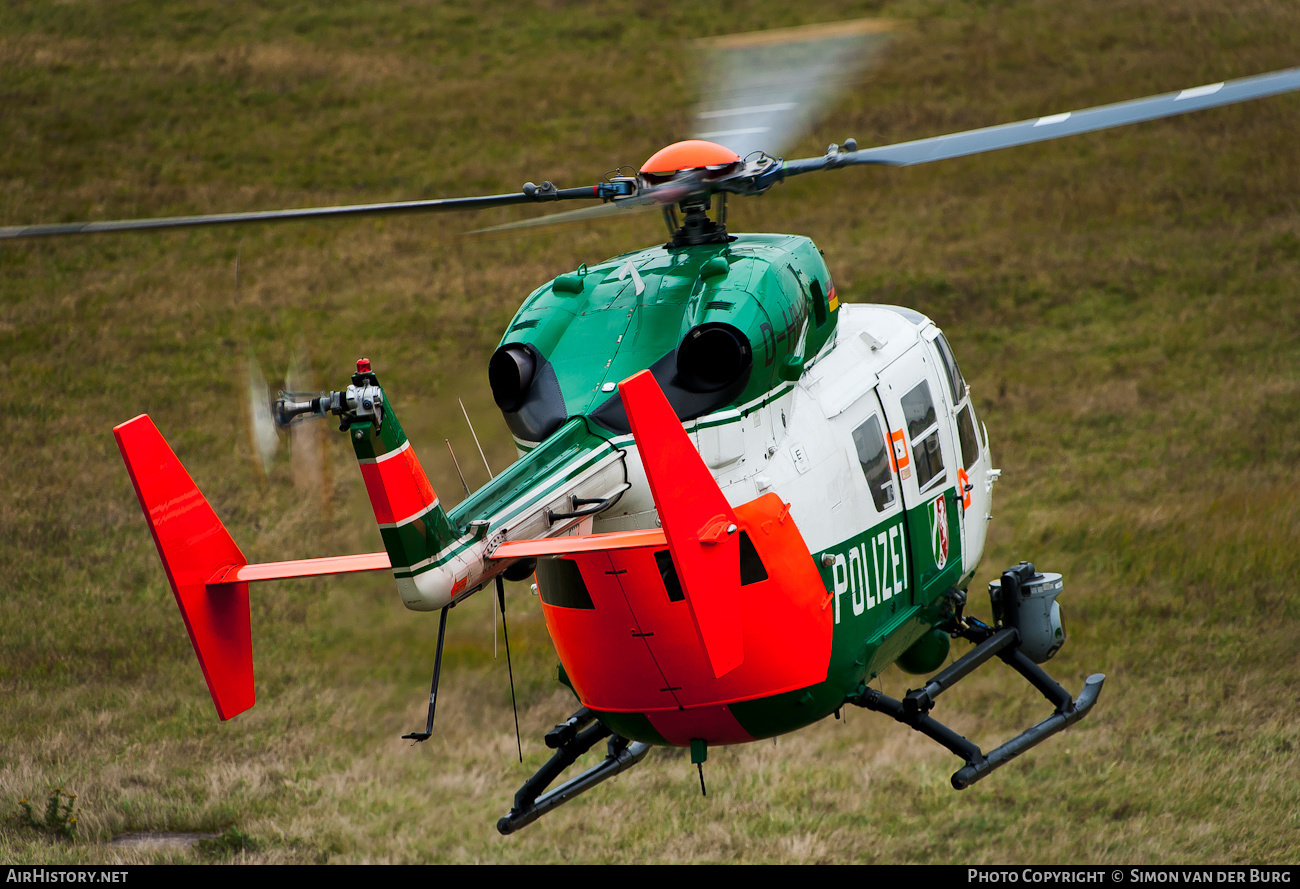 Aircraft Photo of D-HNWL | Eurocopter-Kawasaki BK-117B-2 | Polizei Nordrhein-Westfalen | AirHistory.net #413445