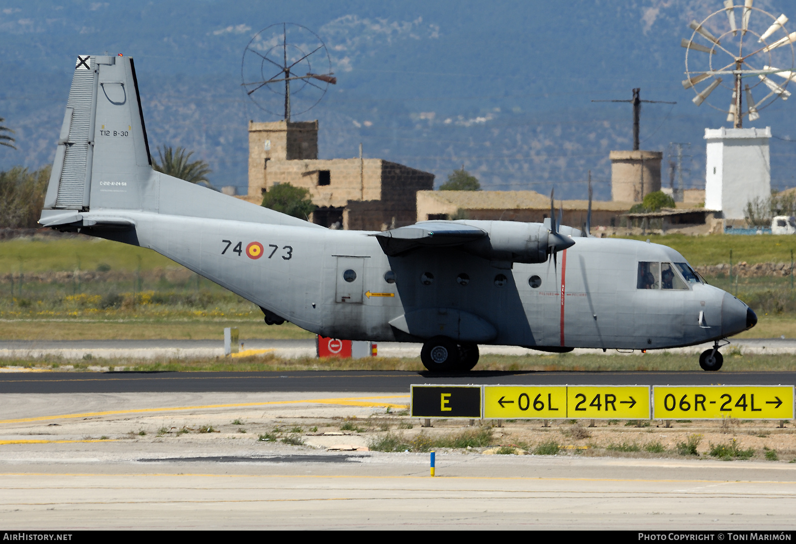 Aircraft Photo of T.12B-30 | CASA C-212-100 Aviocar | Spain - Air Force | AirHistory.net #413457