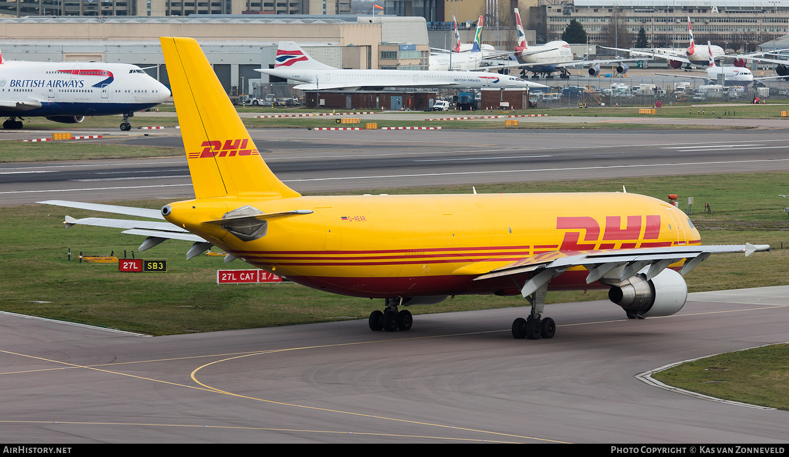 Aircraft Photo of D-AEAR | Airbus A300B4-622R(F) | DHL International | AirHistory.net #413477