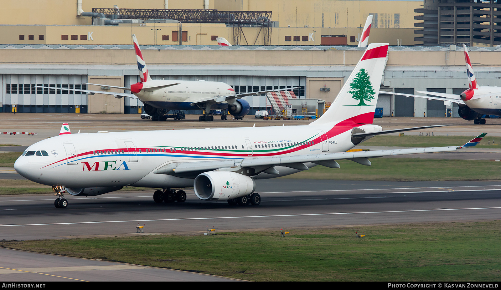 Aircraft Photo of OD-MEB | Airbus A330-243 | MEA - Middle East Airlines | AirHistory.net #413480