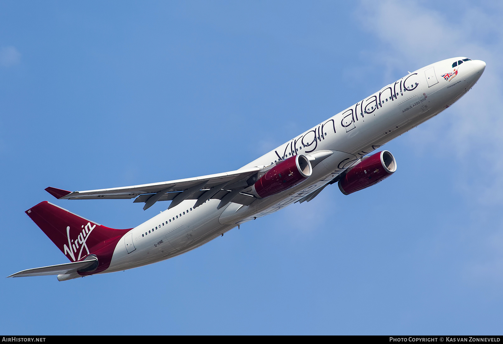 Aircraft Photo of G-VINE | Airbus A330-343 | Virgin Atlantic Airways | AirHistory.net #413488