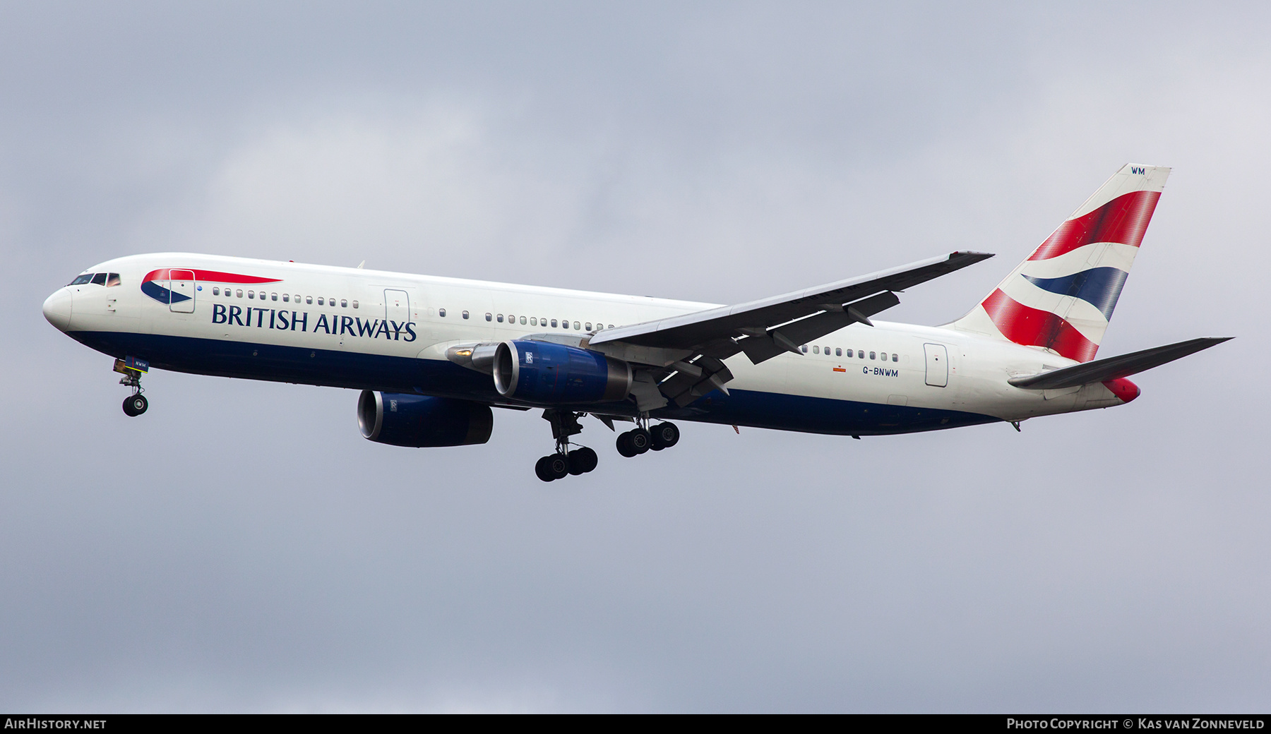 Aircraft Photo of G-BNWM | Boeing 767-336/ER | British Airways | AirHistory.net #413492
