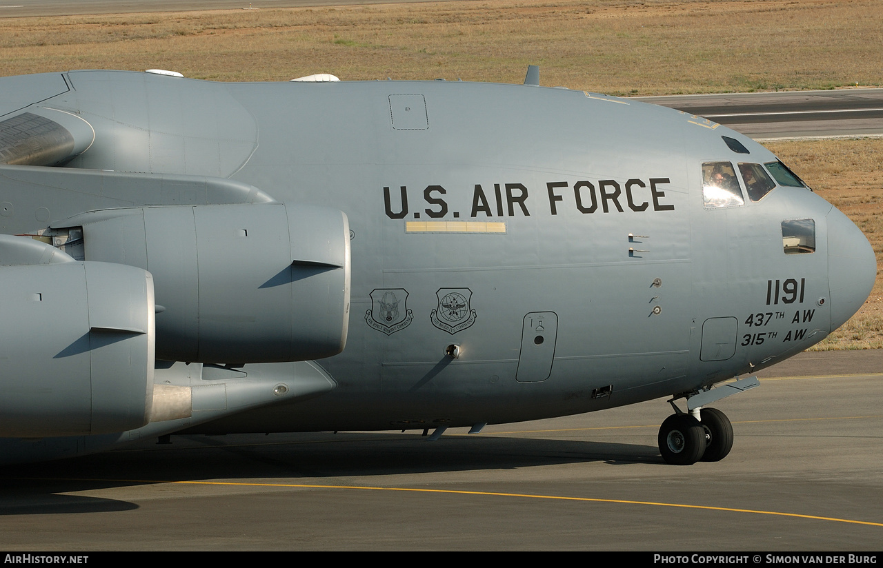Aircraft Photo of 89-1191 | McDonnell Douglas C-17A Globemaster III | USA - Air Force | AirHistory.net #413498