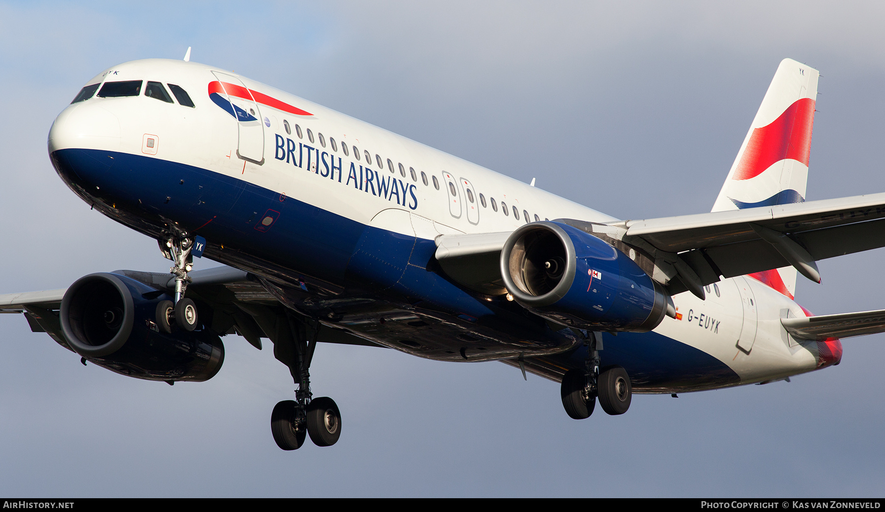 Aircraft Photo of G-EUYK | Airbus A320-232 | British Airways | AirHistory.net #413501