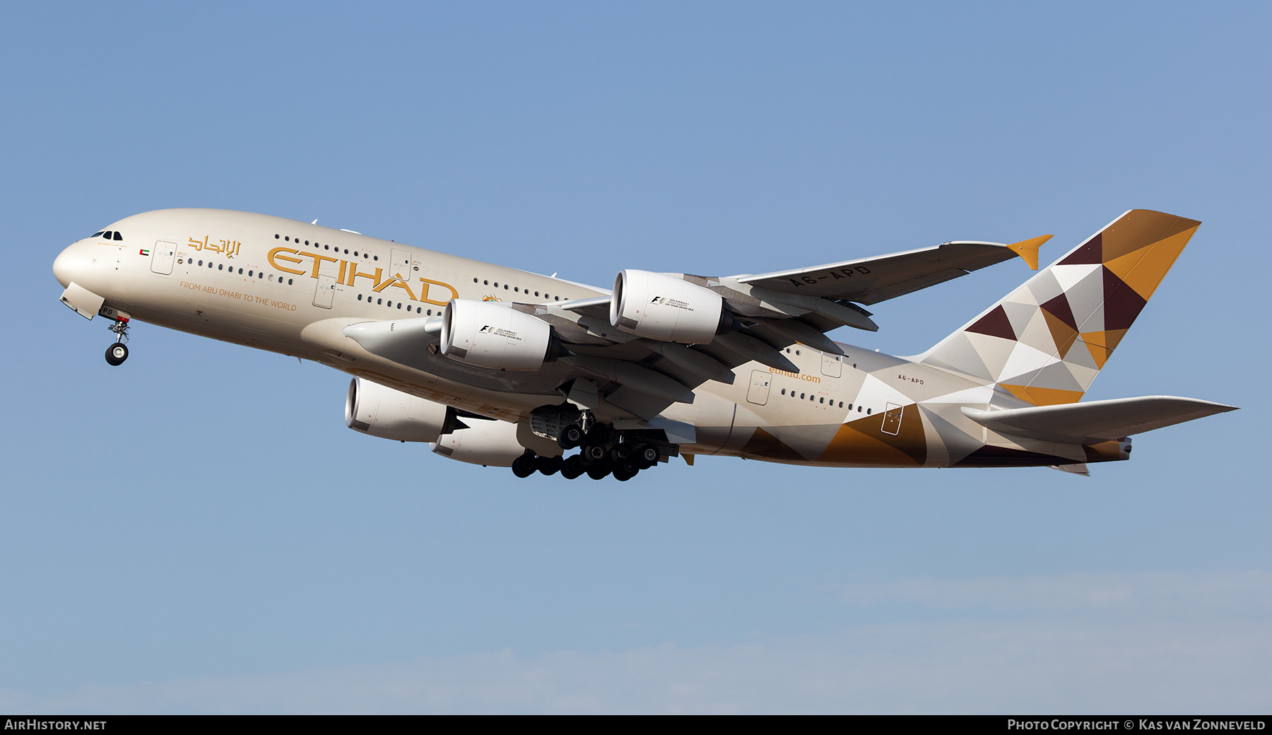 Aircraft Photo of A6-APD | Airbus A380-861 | Etihad Airways | AirHistory.net #413511