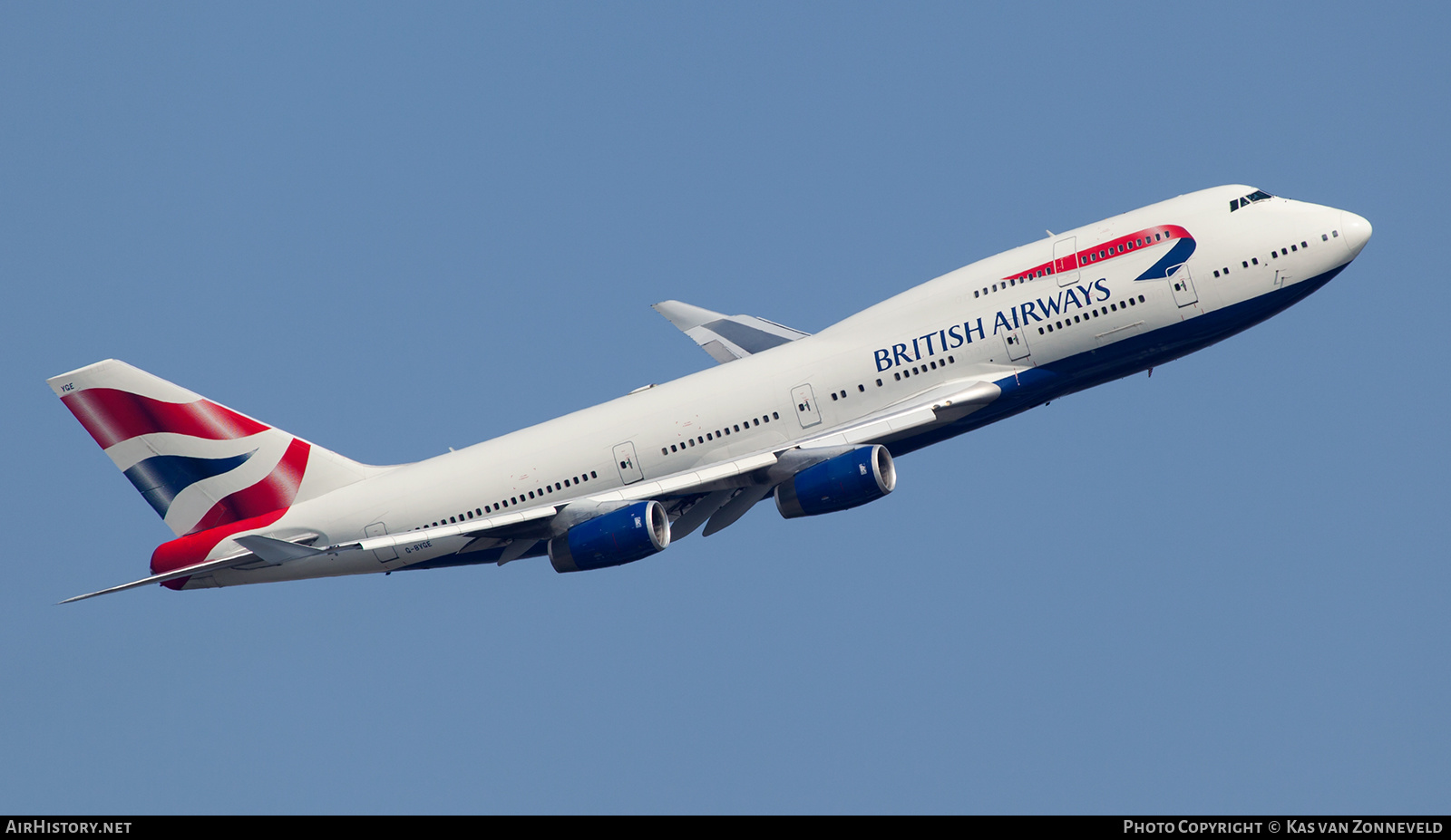 Aircraft Photo of G-BYGE | Boeing 747-436 | British Airways | AirHistory.net #413512