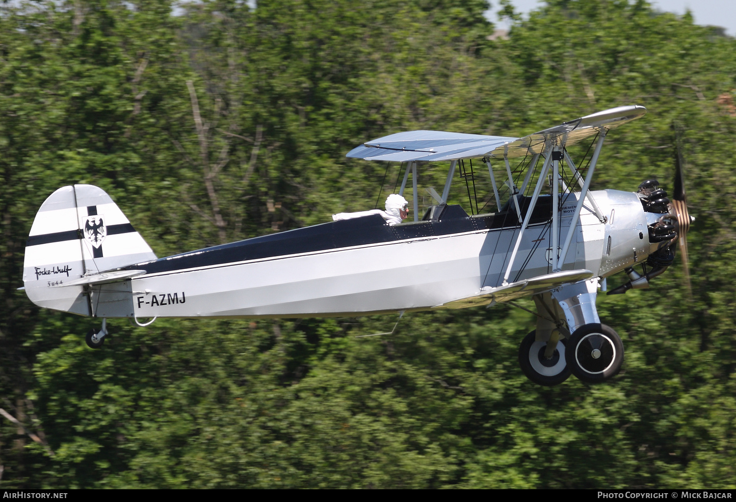 Aircraft Photo of F-AZMJ | Focke-Wulf Fw-44J Stieglitz | AirHistory.net #413513