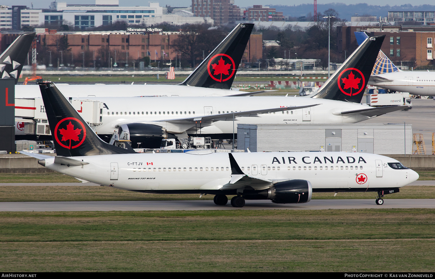 Aircraft Photo of C-FTJV | Boeing 737-8 Max 8 | Air Canada | AirHistory.net #413515