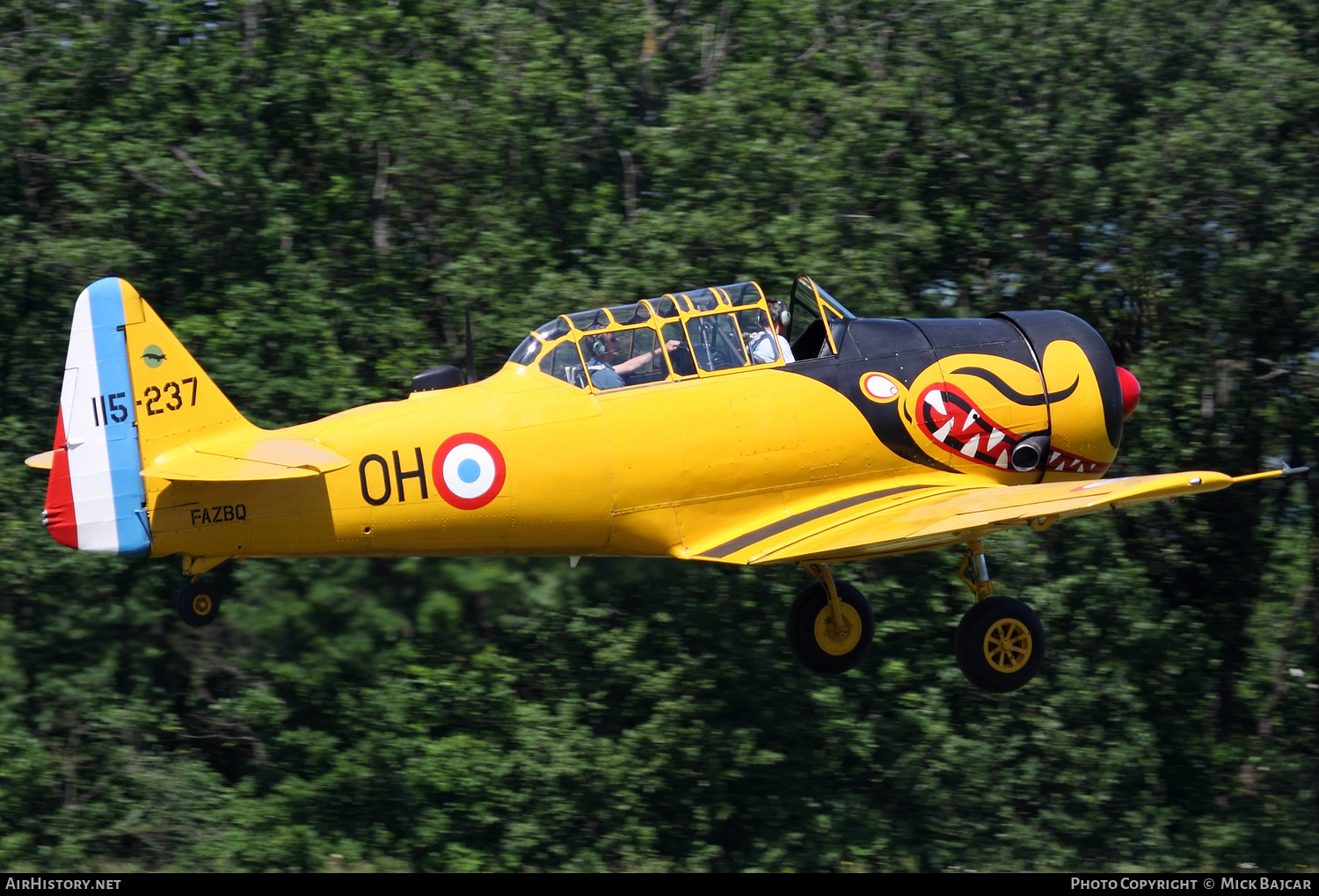 Aircraft Photo of F-AZBQ / 115-237 | North American T-6G Texan | France - Air Force | AirHistory.net #413521