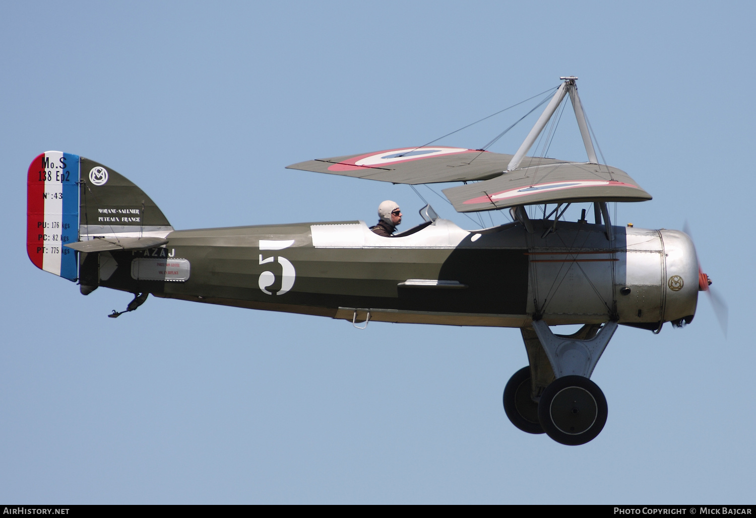 Aircraft Photo of F-AZAJ / 43 | Morane-Saulnier MS-138 Ep.2 | France - Air Force | AirHistory.net #413523