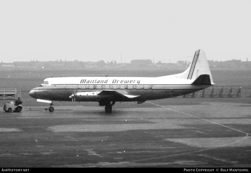 Aircraft Photo of G-ARBY | Vickers 708 Viscount | Maitland Drewery Aviation | AirHistory.net #413529