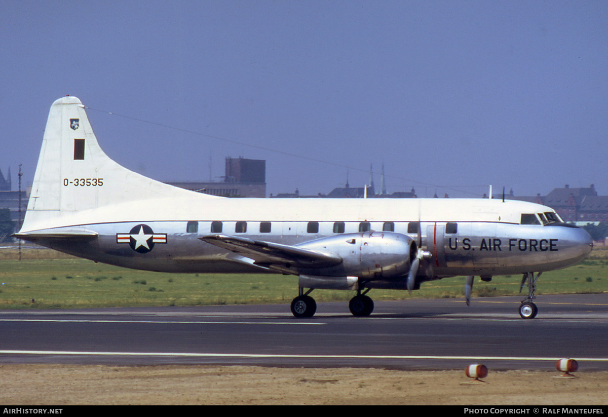 Aircraft Photo of 53-3535 / 0-33535 | Convair T-29D | USA - Air Force | AirHistory.net #413560