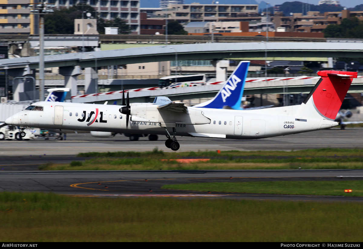 Aircraft Photo of JA845C | Bombardier DHC-8-402 Dash 8 | Japan Airlines - JAL | AirHistory.net #413561
