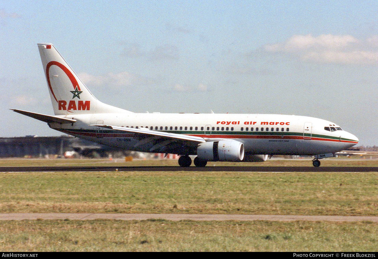 Aircraft Photo of CN-RNM | Boeing 737-7B6 | Royal Air Maroc - RAM | AirHistory.net #413566