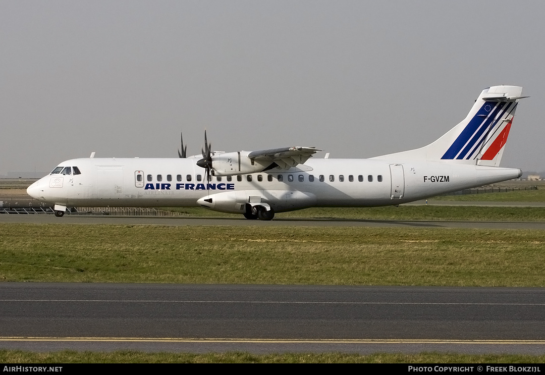 Aircraft Photo of F-GVZM | ATR ATR-72-500 (ATR-72-212A) | Air France | AirHistory.net #413579