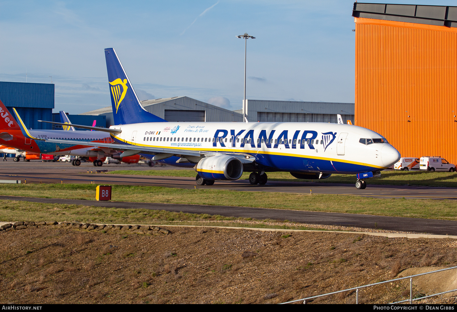 Aircraft Photo of EI-DWX | Boeing 737-8AS | Ryanair | AirHistory.net #413591