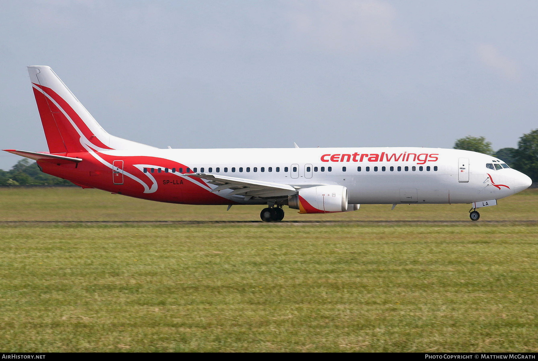 Aircraft Photo of SP-LLA | Boeing 737-45D | Centralwings | AirHistory.net #413596