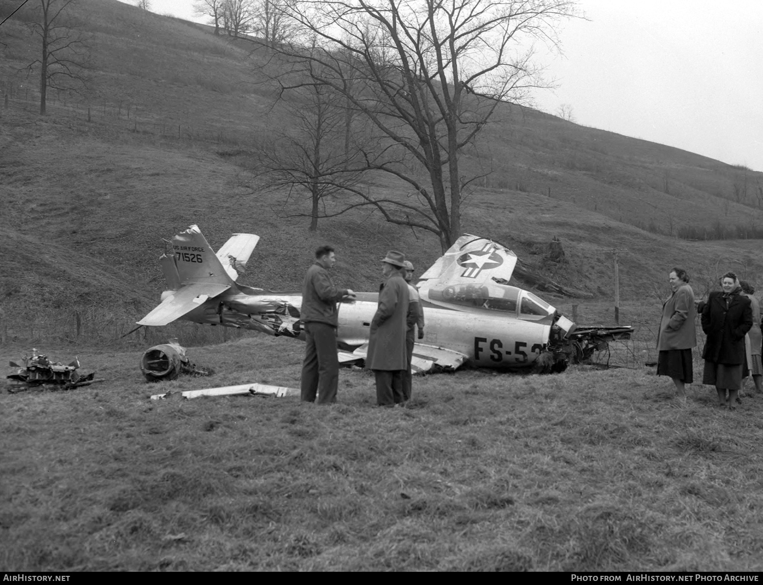 Aircraft Photo of 47-1526 / 71526 | Republic F-84C Thunderjet | USA - Air Force | AirHistory.net #413610
