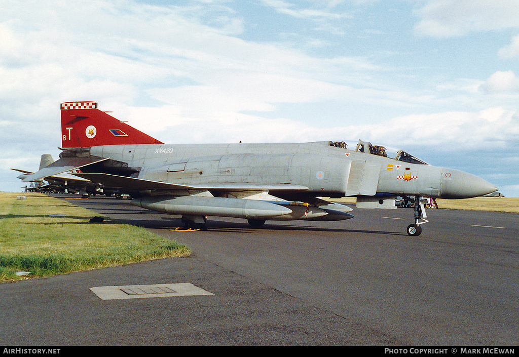 Aircraft Photo of XV420 | McDonnell Douglas F-4M Phantom FGR2 | UK - Air Force | AirHistory.net #413611
