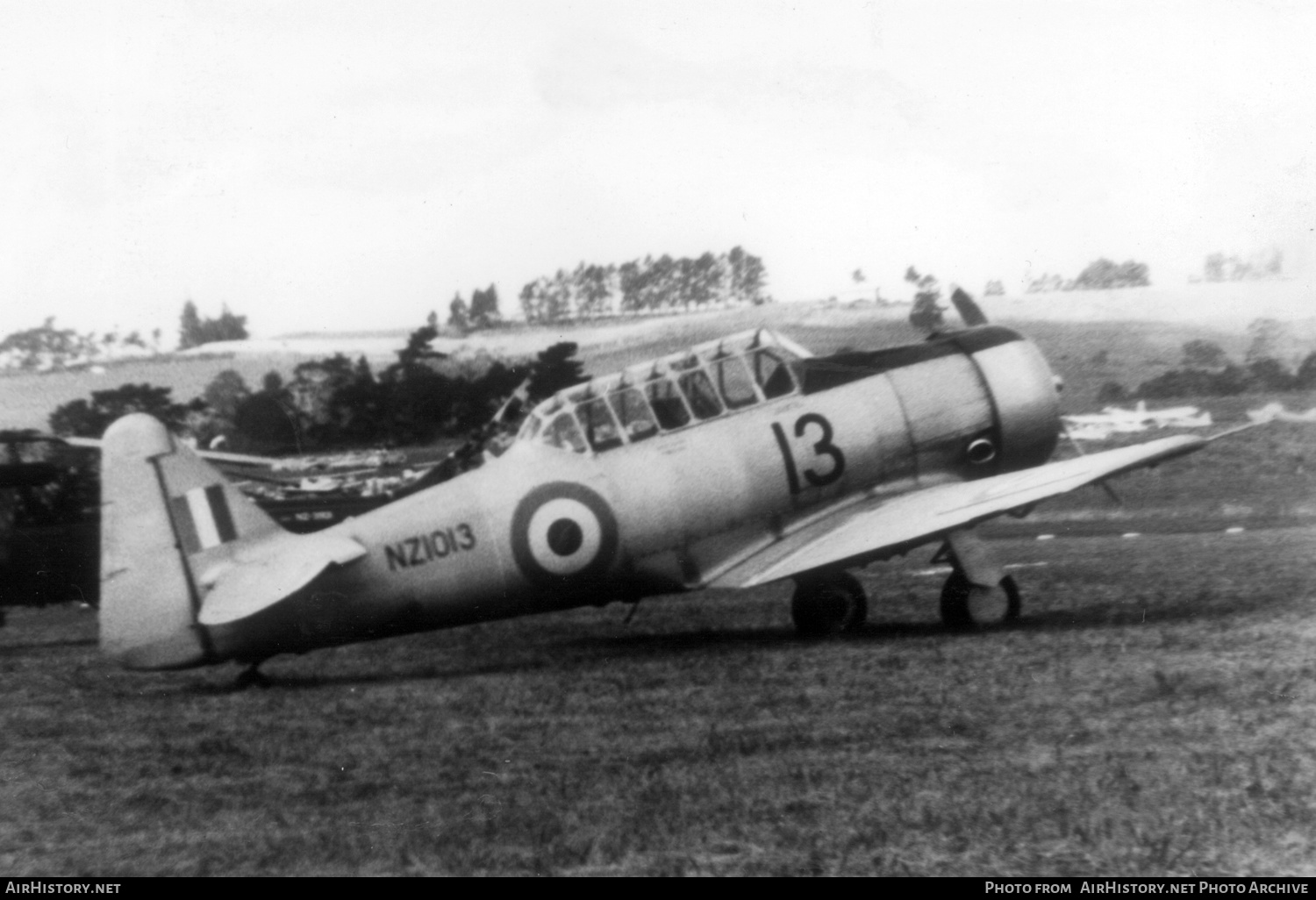 Aircraft Photo of NZ1013 | North American AT-16 Harvard IIA | New Zealand - Air Force | AirHistory.net #413619