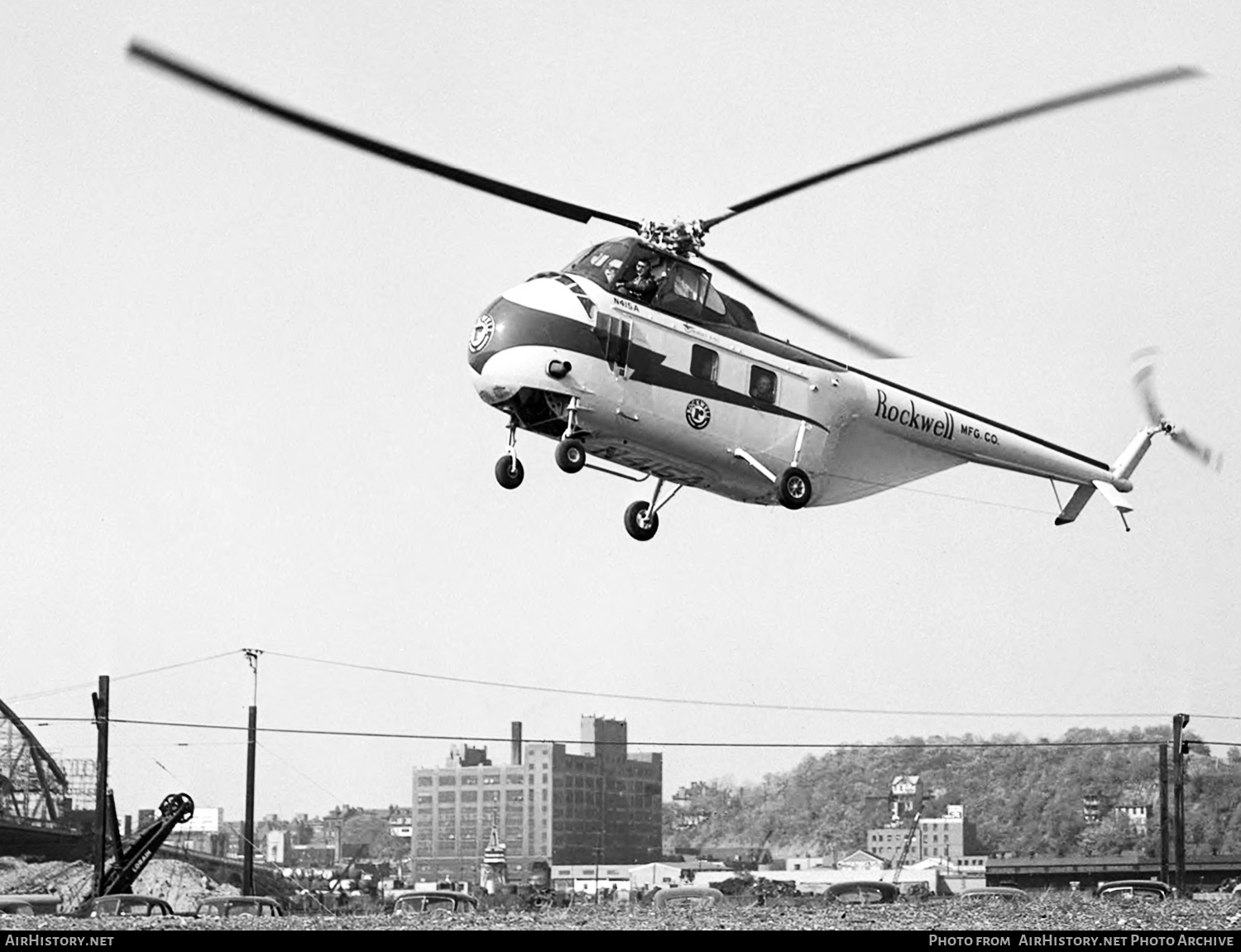 Aircraft Photo of N415A | Sikorsky S-55 | Rockwell Manufacturing | AirHistory.net #413657