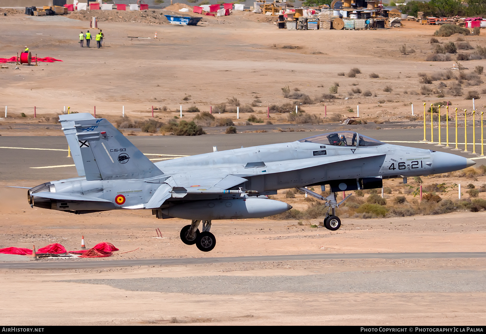 Aircraft Photo of C.15-93 | McDonnell Douglas F/A-18A+ Hornet | Spain - Air Force | AirHistory.net #413661