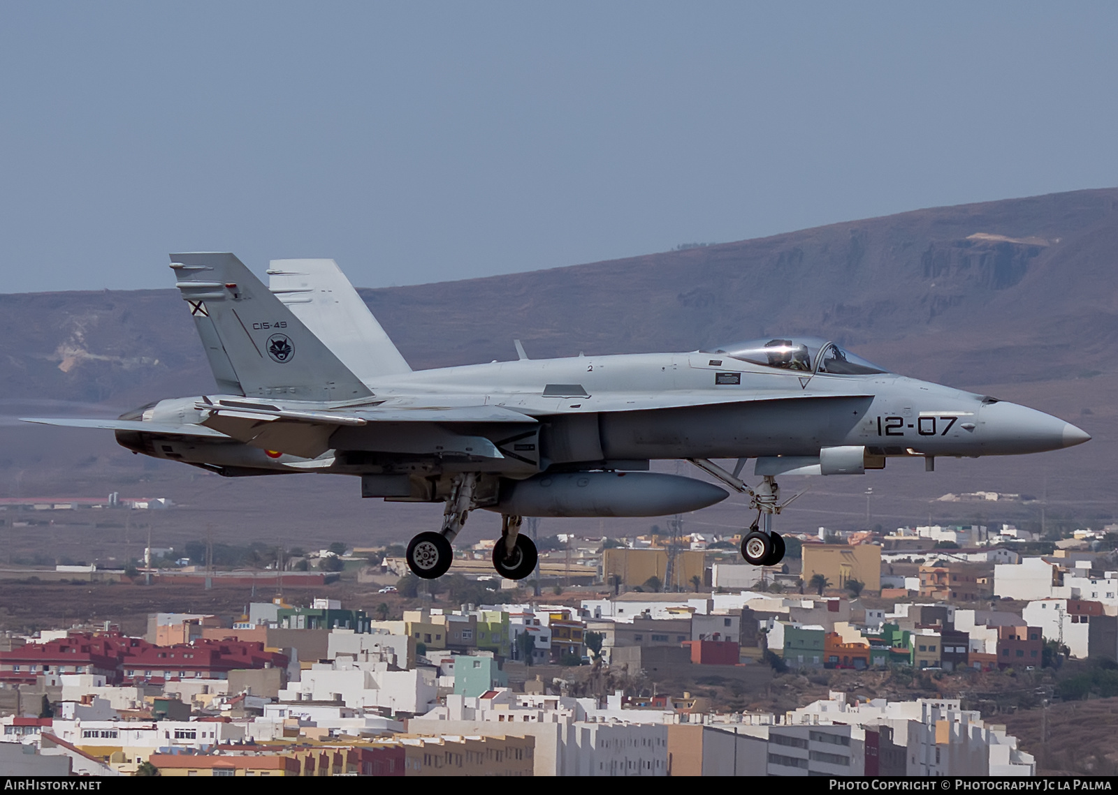 Aircraft Photo of C15-49 | McDonnell Douglas EF-18A Hornet | Spain - Air Force | AirHistory.net #413662