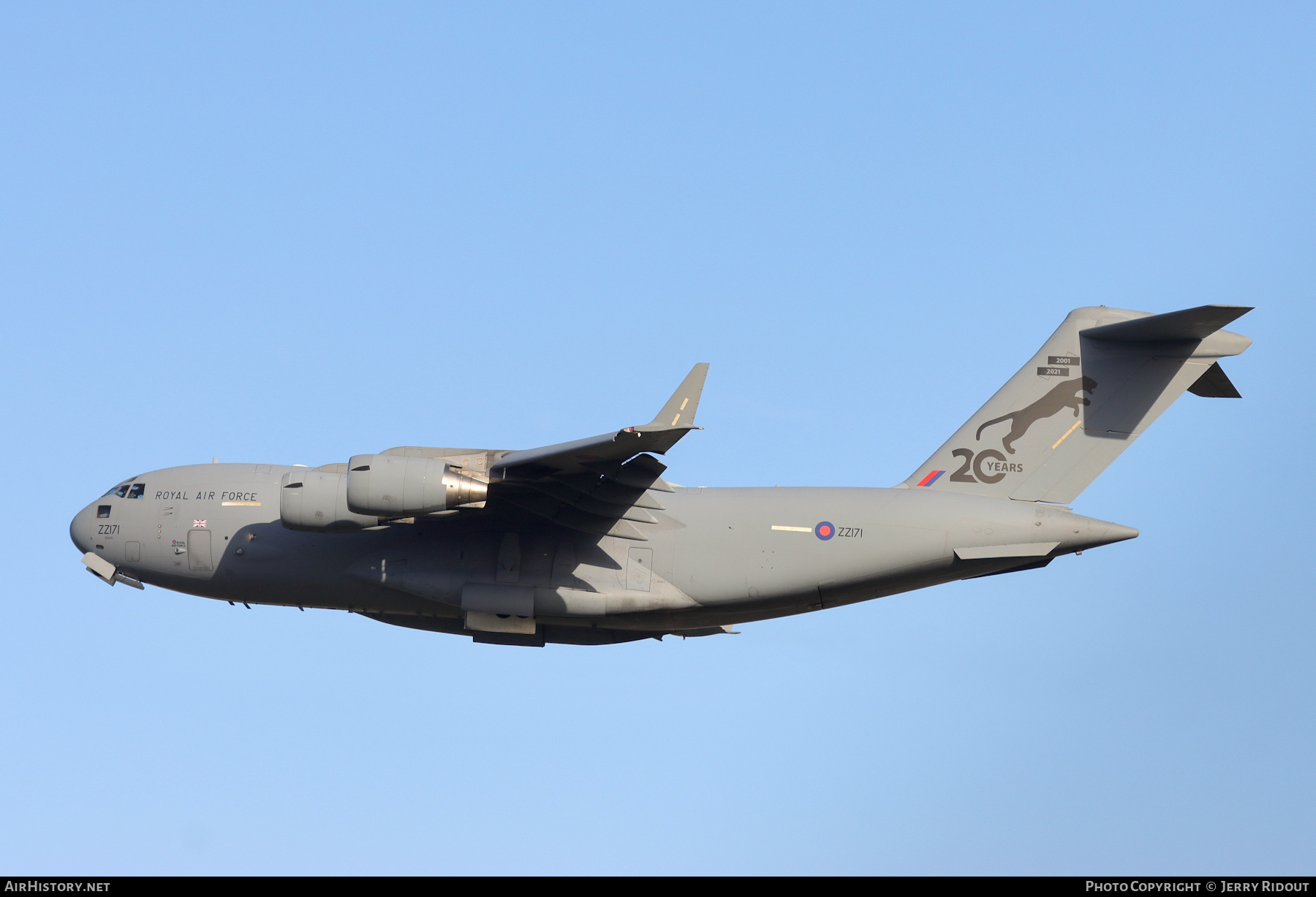 Aircraft Photo of ZZ171 | Boeing CC-177 Globemaster III (C-17A) | UK - Air Force | AirHistory.net #413665