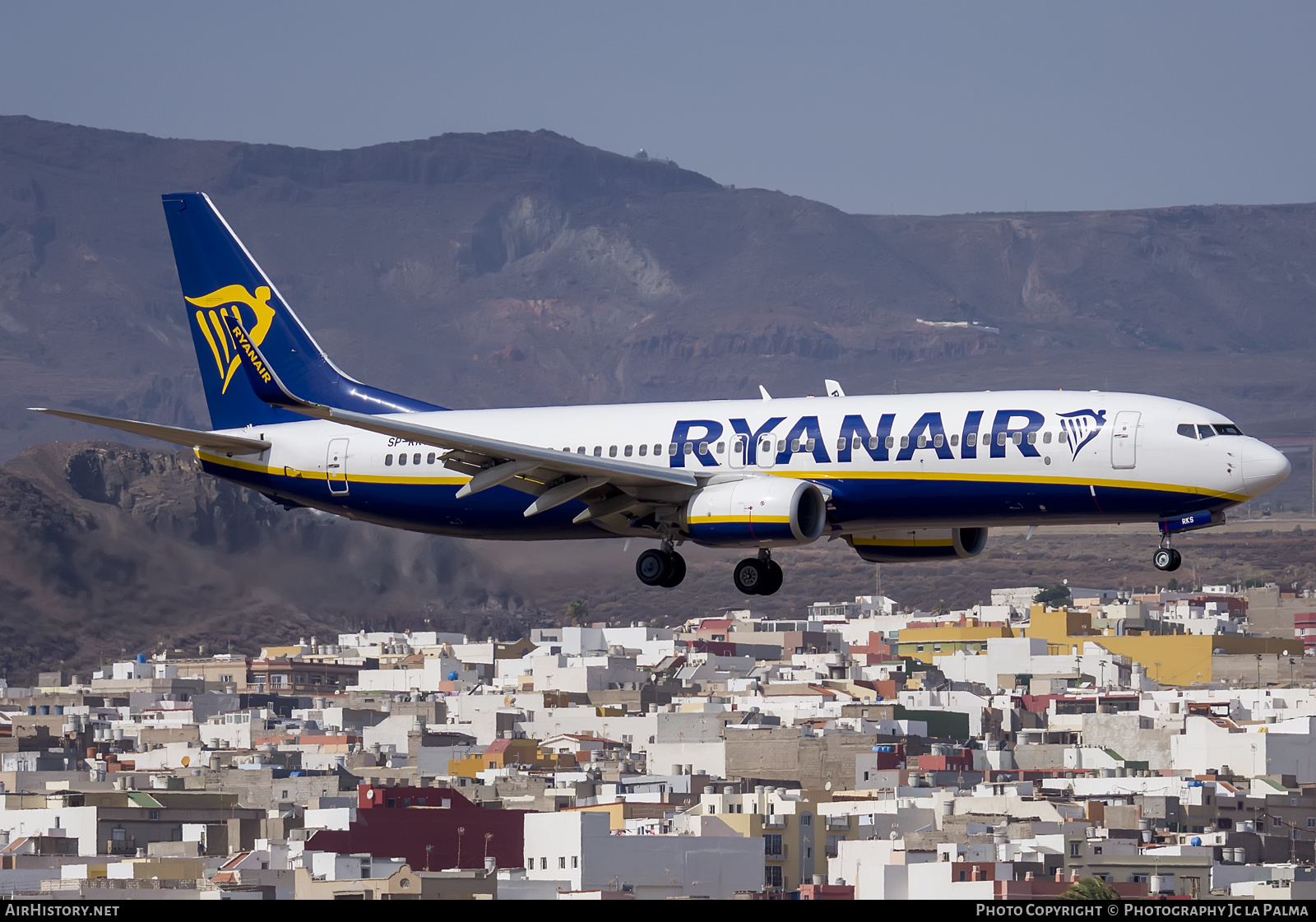 Aircraft Photo of SP-RKS | Boeing 737-8AS | Ryanair | AirHistory.net #413676