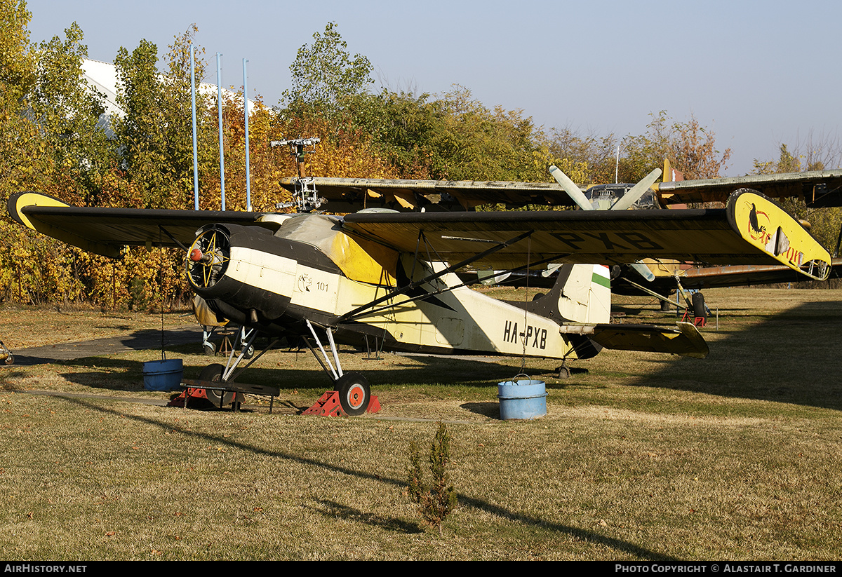 Aircraft Photo of HA-PXB | PZL-Okecie PZL-101 Gawron | AirHistory.net #413677