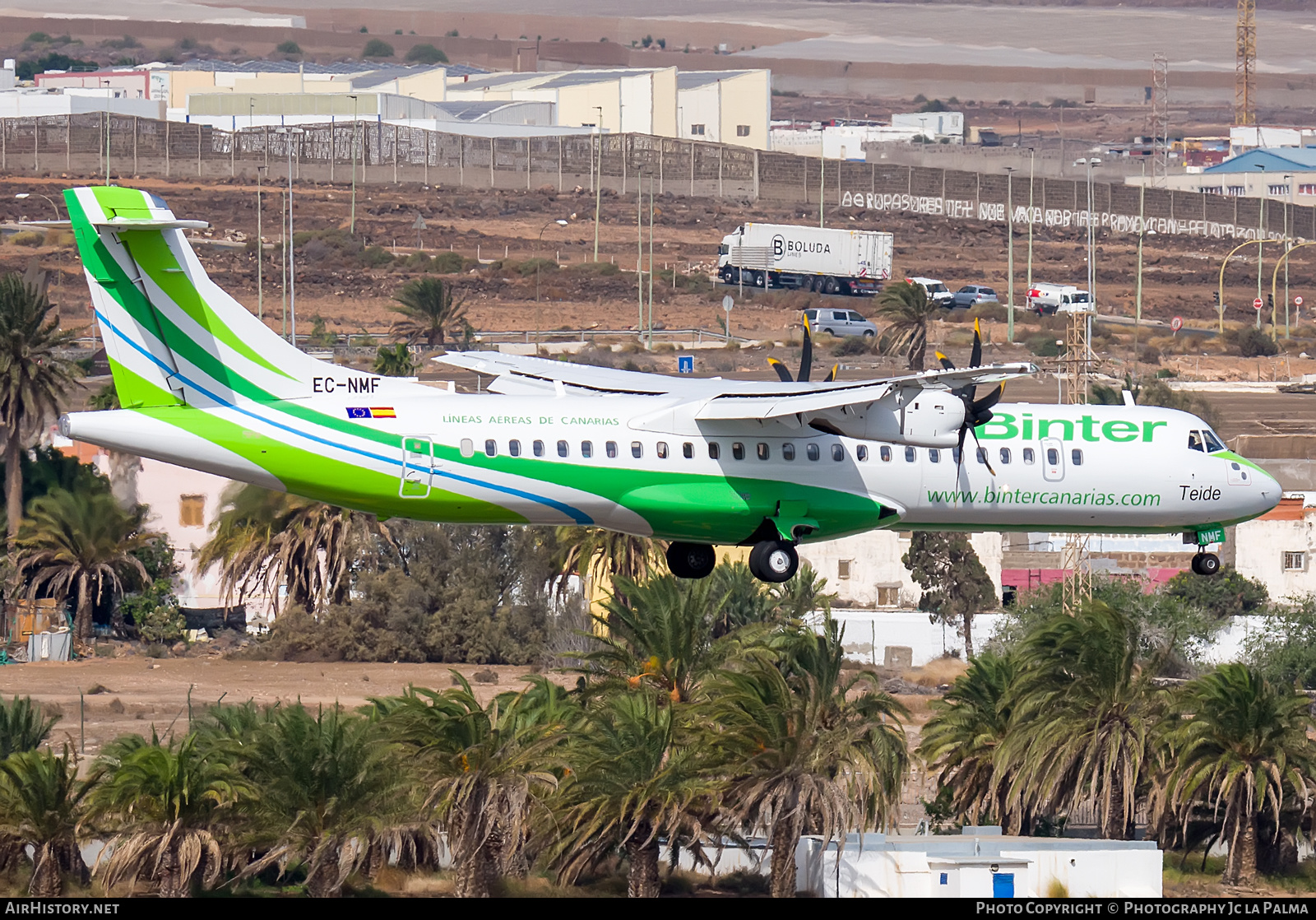 Aircraft Photo of EC-NMF | ATR ATR-72-600 (ATR-72-212A) | Binter Canarias | AirHistory.net #413686