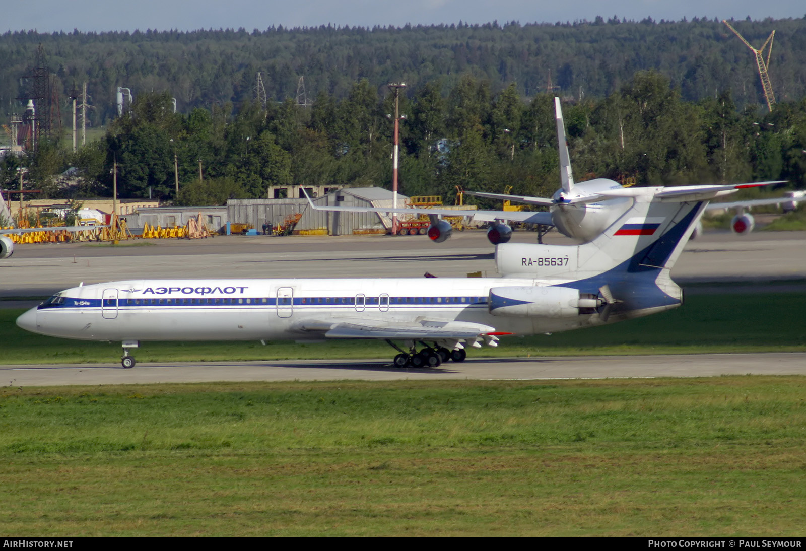 Aircraft Photo of RA-85637 | Tupolev Tu-154M | Aeroflot | AirHistory.net #413689