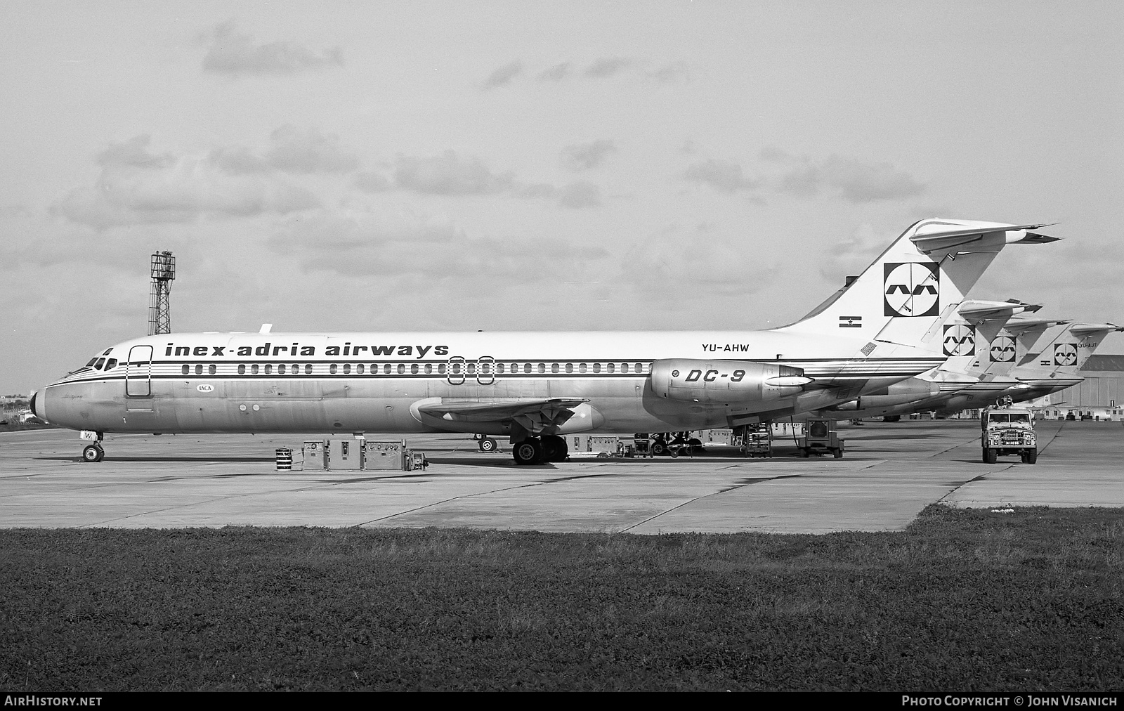 Aircraft Photo of YU-AHW | McDonnell Douglas DC-9-33RC | Inex-Adria Airways | AirHistory.net #413696