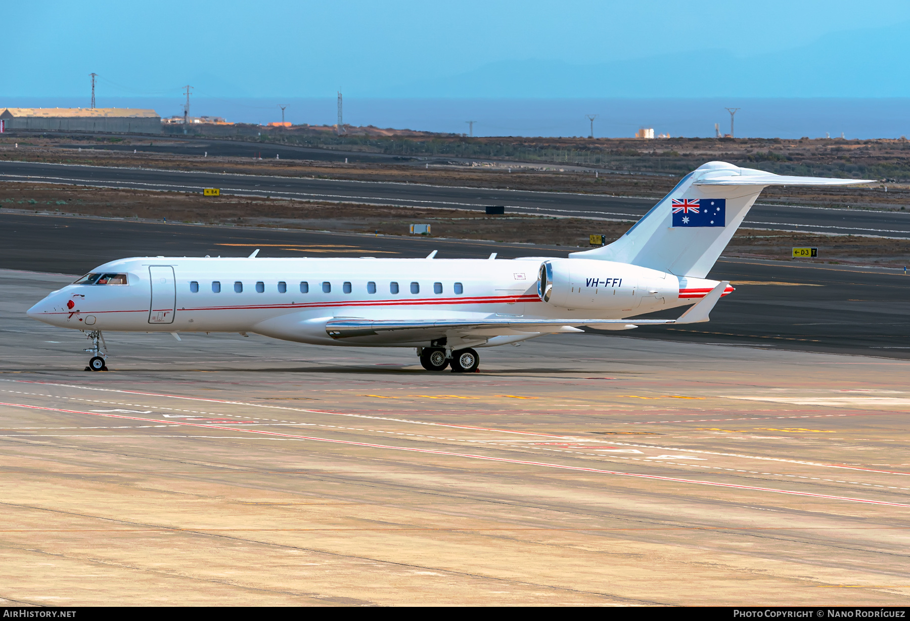 Aircraft Photo of VH-FFI | Bombardier Global 6000 (BD-700-1A10) | AirHistory.net #413707