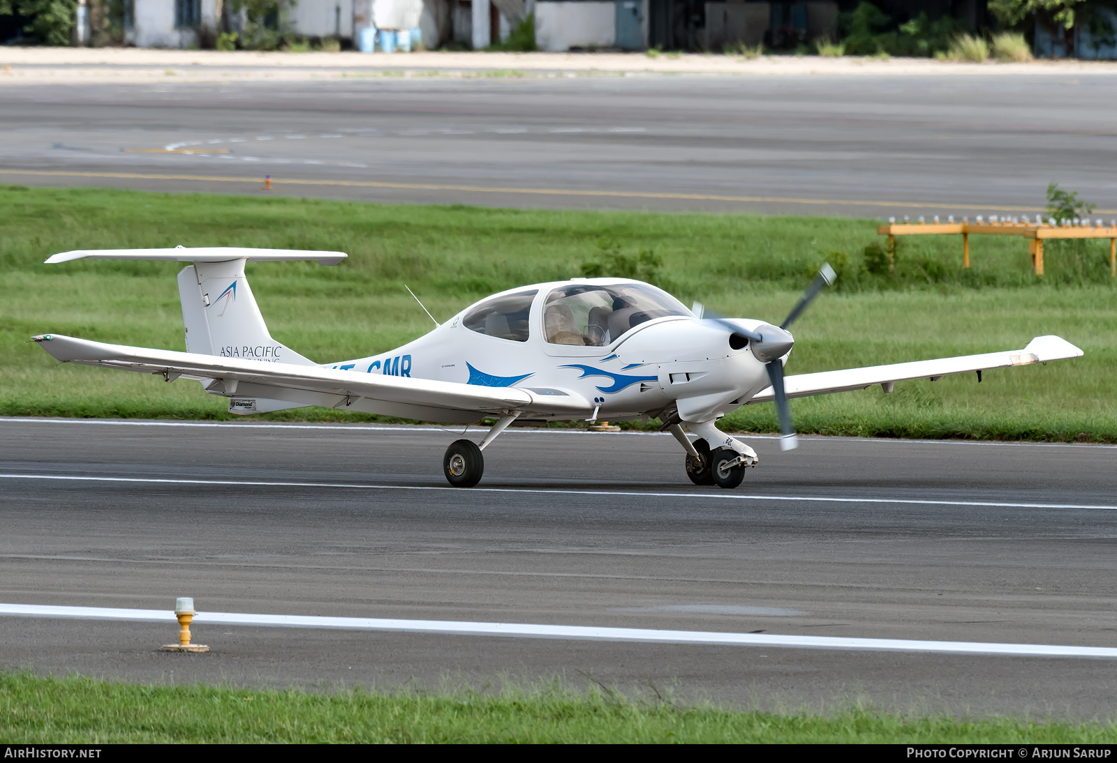 Aircraft Photo of VT-GMR | Diamond DA40D Diamond Star TDI | Asia Pacific Flight Training Academy | AirHistory.net #413708