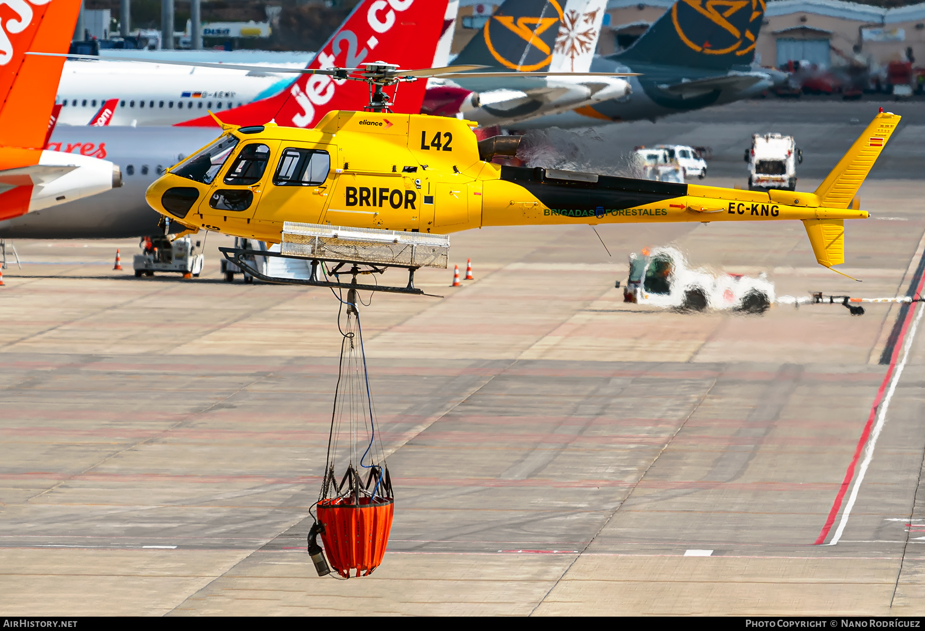 Aircraft Photo of EC-KNG | Aerospatiale AS-350B-3 Ecureuil | BRIFOR - Brigadas Forestales | AirHistory.net #413709