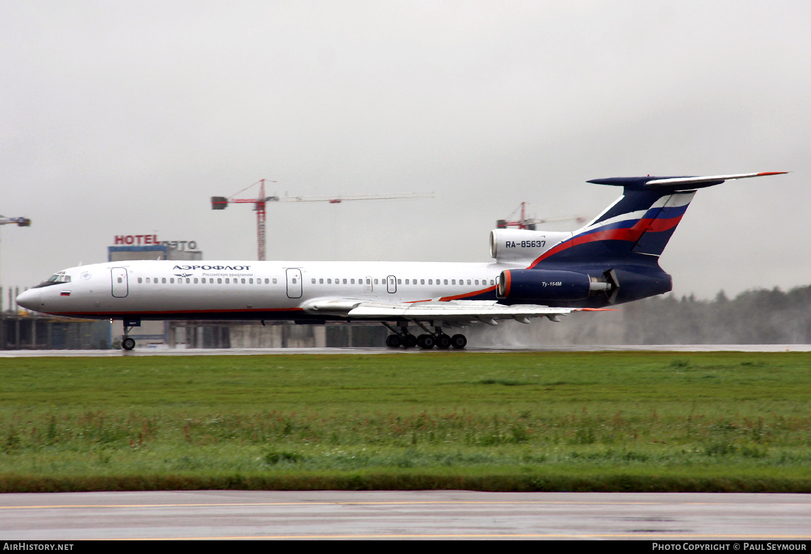 Aircraft Photo of RA-85637 | Tupolev Tu-154M | Aeroflot - Russian Airlines | AirHistory.net #413714