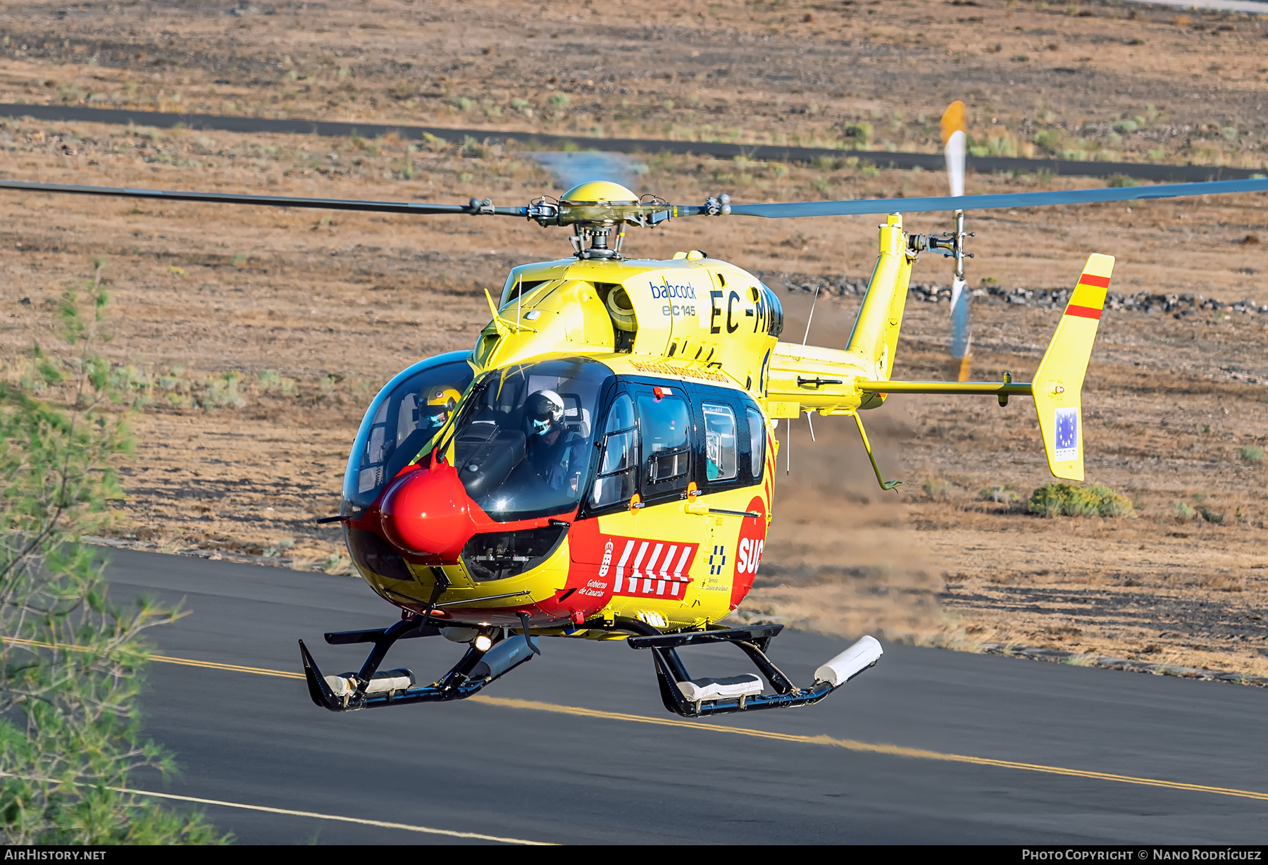 Aircraft Photo of EC-MNT | Airbus Helicopters EC-145 (BK-117 D-2) | Servicio de Urgencias Canario - SUC | AirHistory.net #413719